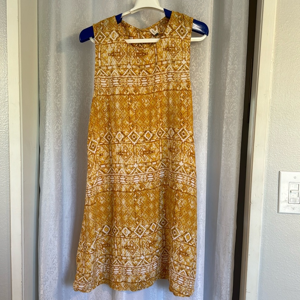 ROXY TANK Style Shift Dress Sz: L